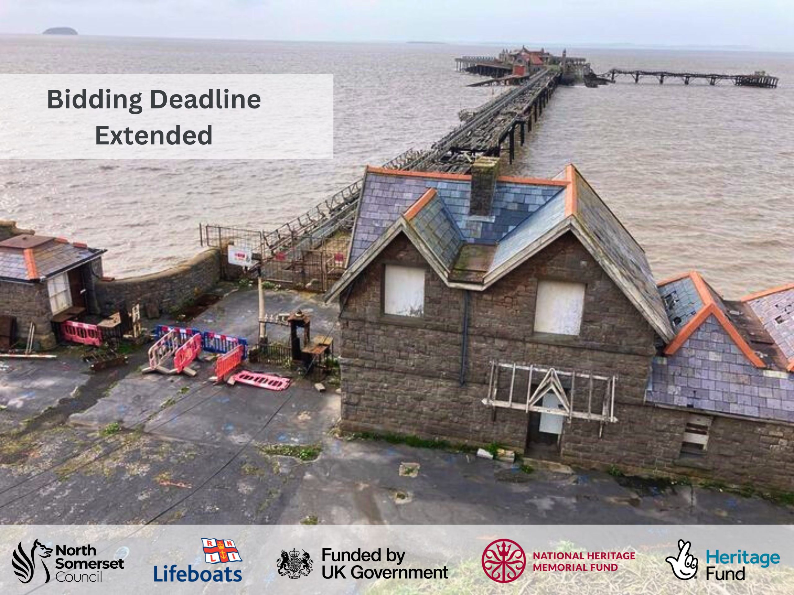 Birnbeck Pier Landside Building Contract Opportunity – Deadline Extended