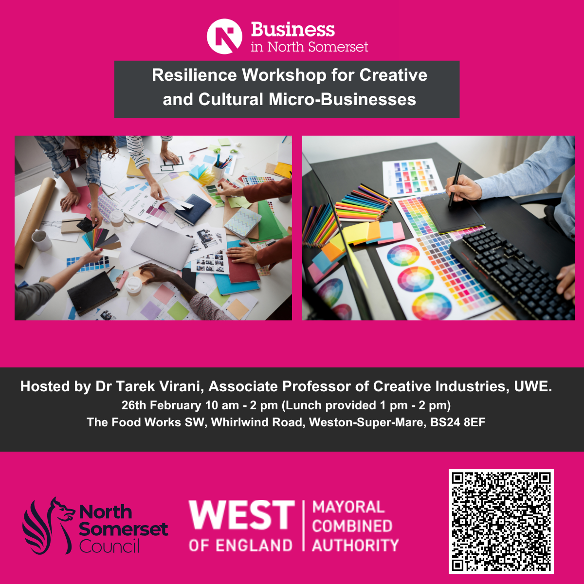 Resilience workshop for creative and cultural micro-businesses – 26th February 2025