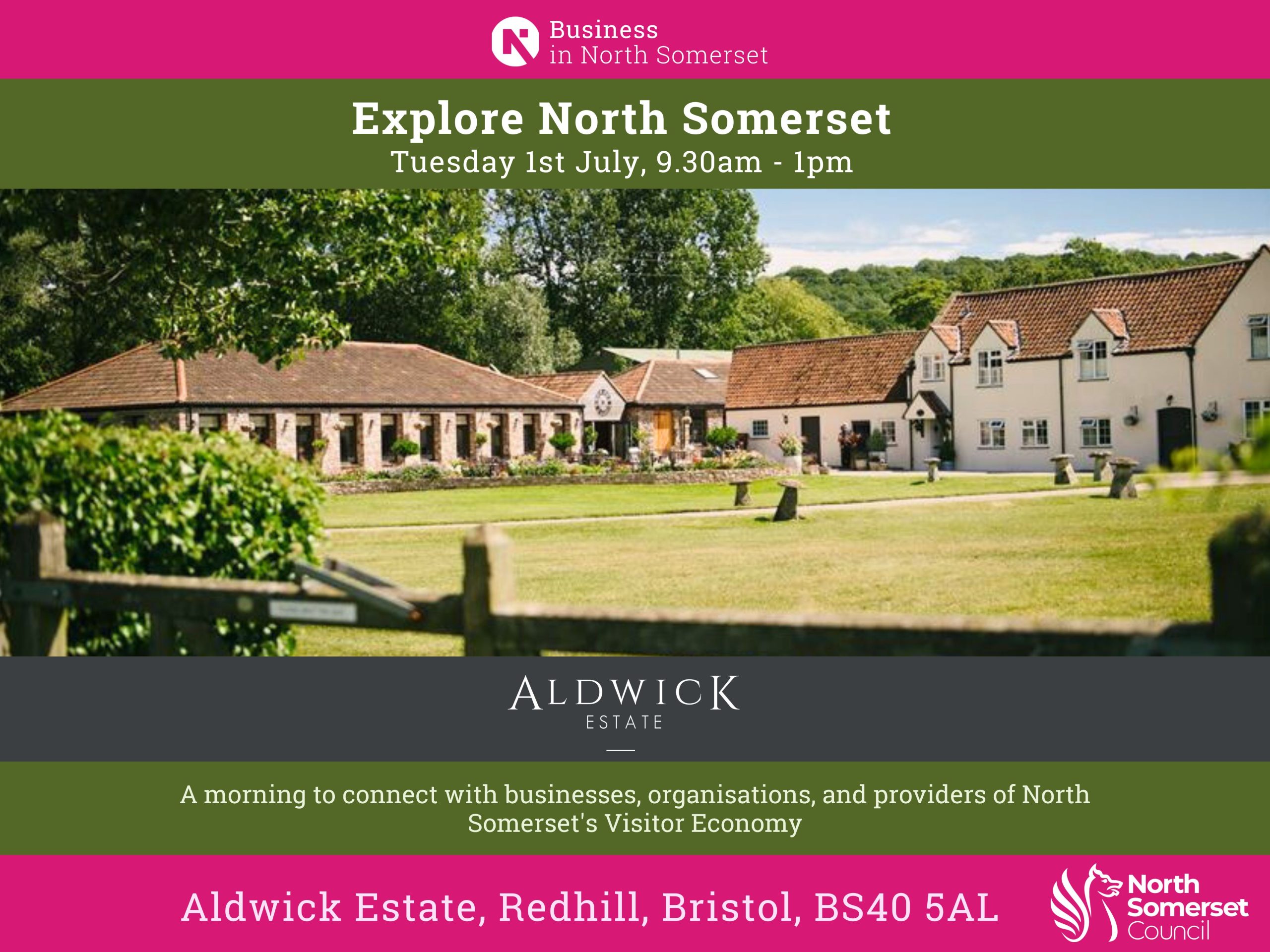 Explore North Somerset @ Aldwick Estate *Speaker Update*